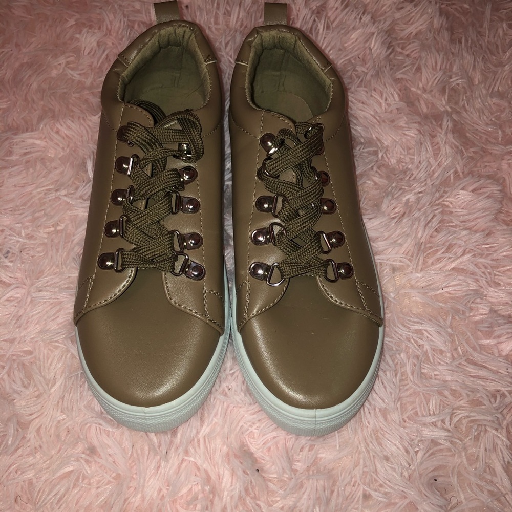 Platformed Sneakers - Size 7/8